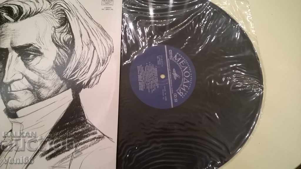 Delivery of Gramophone record - Berlioz Delivery of Gramophone record - Berlioz