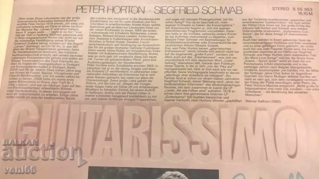 Auction Gramophone record - Guitarissimo Auction Gramophone record - Guitarissimo