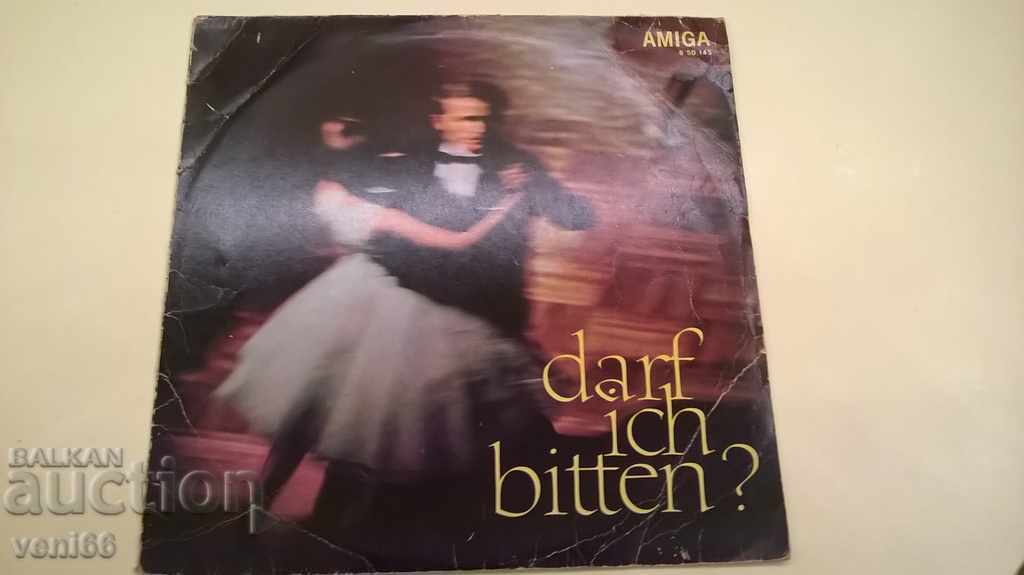 Gramophone record - Darf ich bitten - DDR