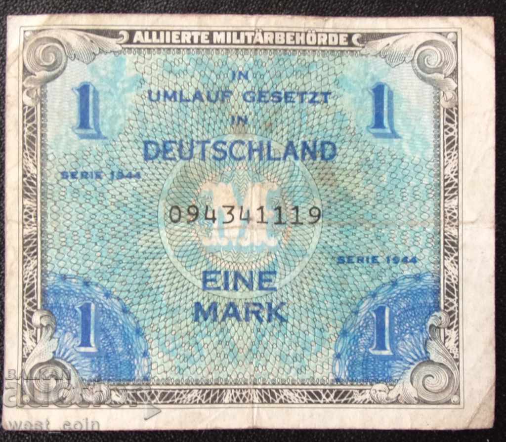 Germania 1 Mark 1944 Rare