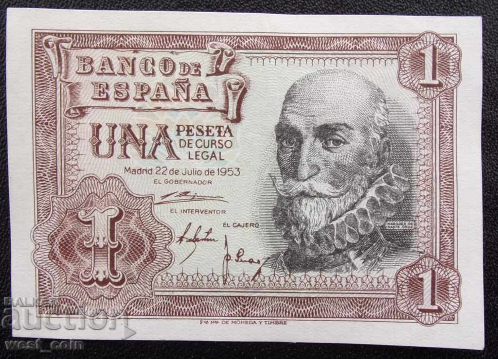 Испания  1  Песета  1953  Rare с цена € 7.67 | 15.00 лв.