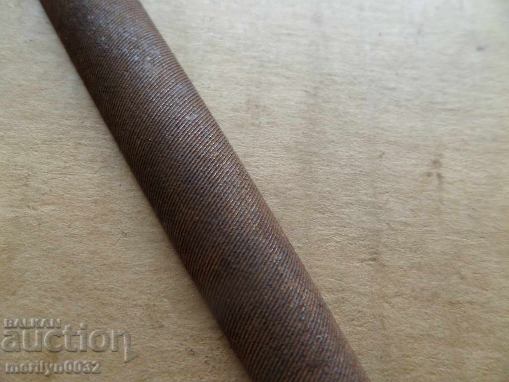 An old branded metal file Fisher marked - 6 An old branded metal file Fisher marked - 6