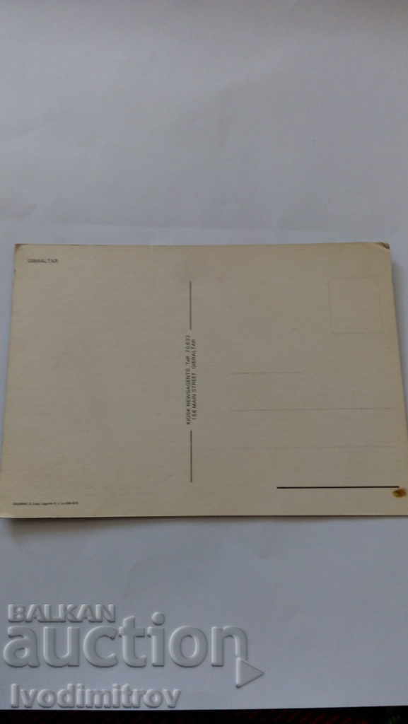 Postcard Gibraltar with price 0.55 BGN | € 0.28 Postcard Gibraltar with price 0.55 BGN | € 0.28