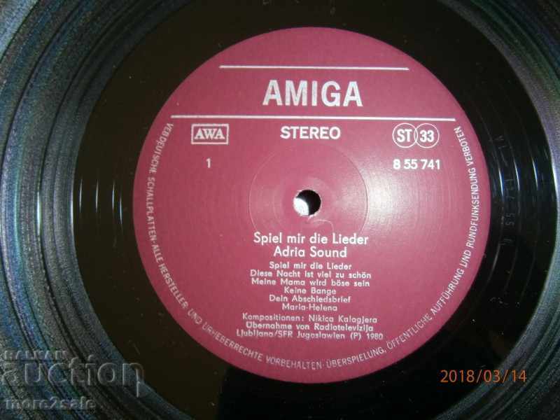 Delivery of ADRIAL SOUND - BIG PLAN - AMIGA - 8 55 741 Delivery of ADRIAL SOUND - BIG PLAN - AMIGA - 8 55 741