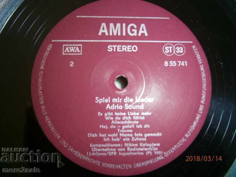 ADRIAL SOUND - BIG PLAN - AMIGA - 8 55 741 - 5 ADRIAL SOUND - BIG PLAN - AMIGA - 8 55 741 - 5