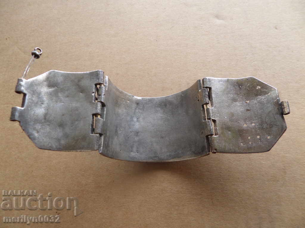 Bracelet Bracelet Bracelet Silver Saucer 18th century jewelery jewel - 6