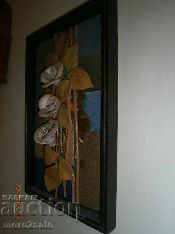 Picture - ART PANO - FLOWER IN WALL FRAME with price 80.00 BGN | € 40.90 Picture - ART PANO - FLOWER IN WALL FRAME with price 80.00 BGN | € 40.90