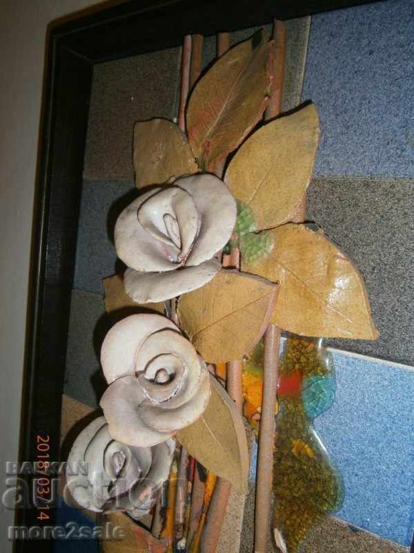 Delivery of Picture - ART PANO - FLOWER IN WALL FRAME Delivery of Picture - ART PANO - FLOWER IN WALL FRAME