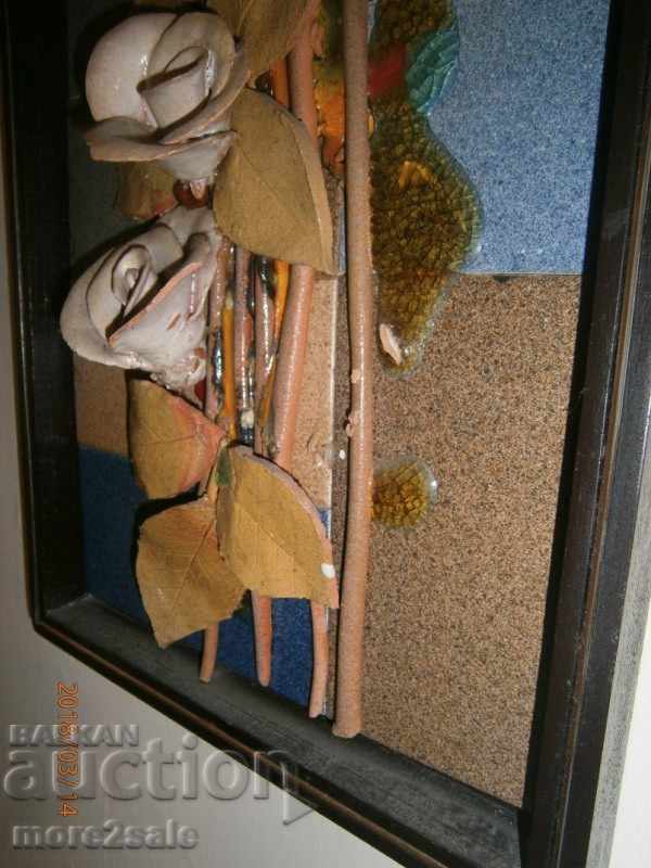 Picture - ART PANO - FLOWER IN WALL FRAME - 5 Picture - ART PANO - FLOWER IN WALL FRAME - 5