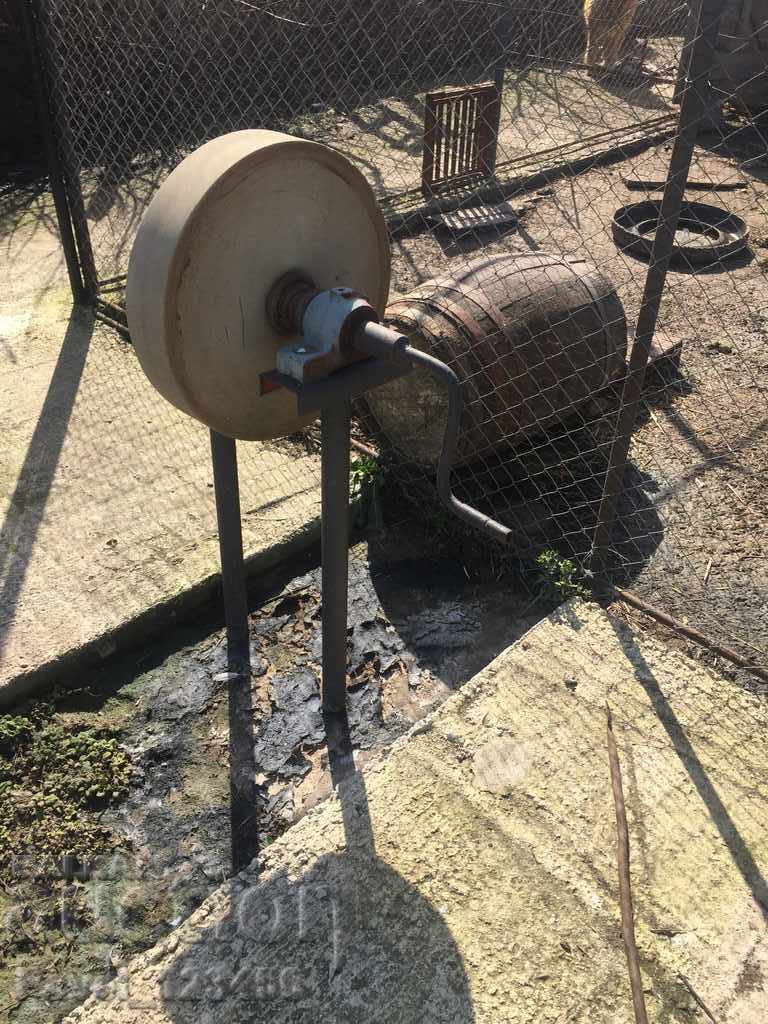 a very large and old knife blade with a stand with price 450.00 BGN | € 230.08 a very large and old knife blade with a stand with price 450.00 BGN | € 230.08