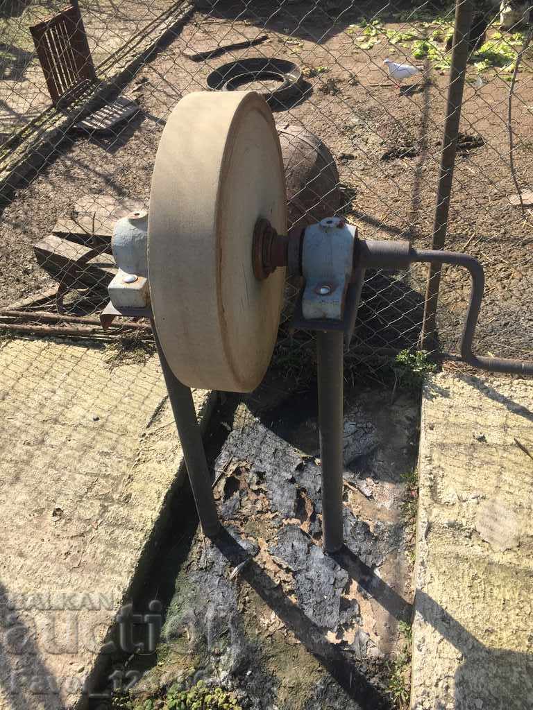 a very large and old knife blade with a stand - 6 a very large and old knife blade with a stand - 6