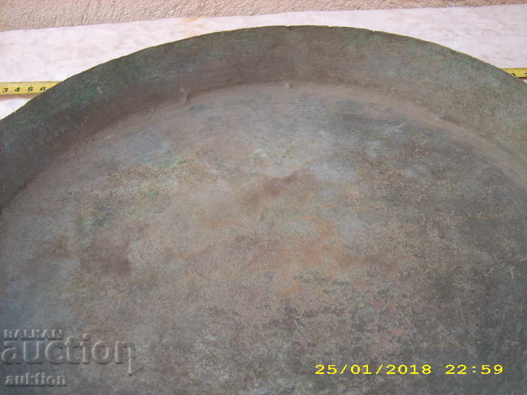 Auction OLD LARGE HANGER HANGER WRAPPED WRAPPING PLATE WITH MARKING Auction OLD LARGE HANGER HANGER WRAPPED WRAPPING PLATE WITH MARKING