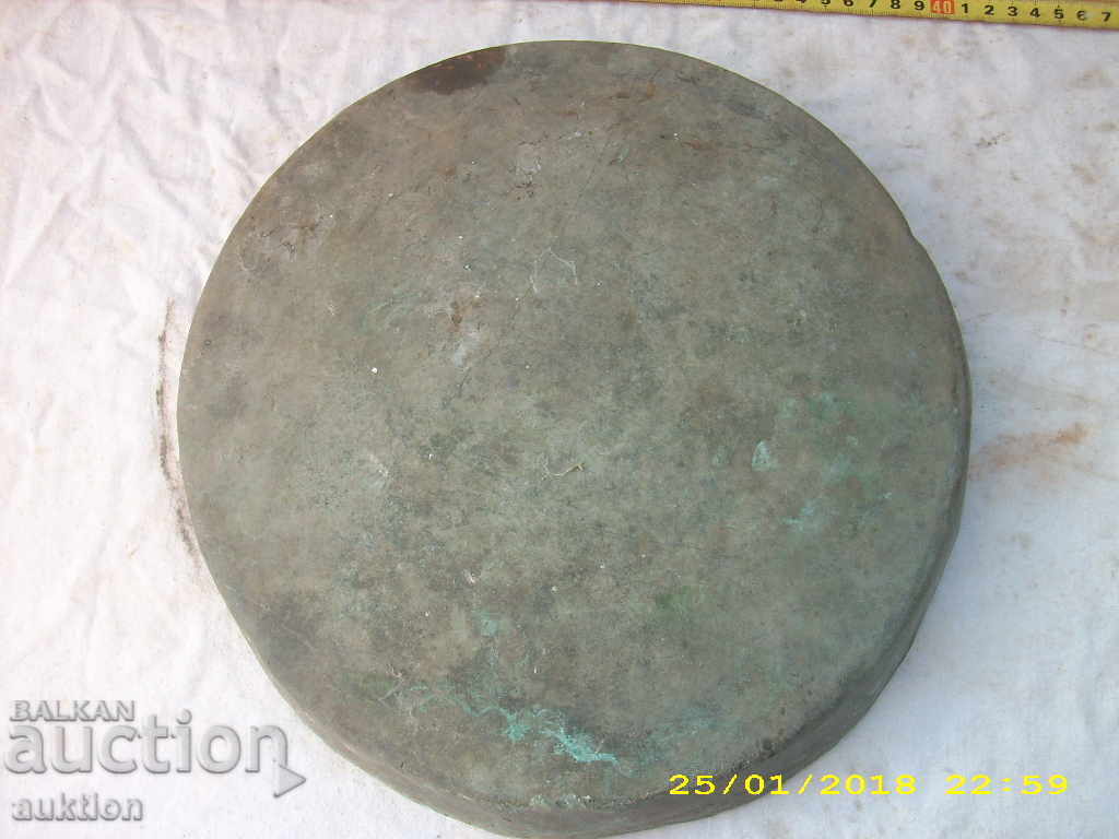 OLD LARGE HANGER HANGER WRAPPED WRAPPING PLATE WITH MARKING - 7 OLD LARGE HANGER HANGER WRAPPED WRAPPING PLATE WITH MARKING - 7