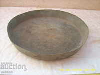 OLD LARGE HANGER HANGER WRAPPED WRAPPING PLATE WITH MARKING