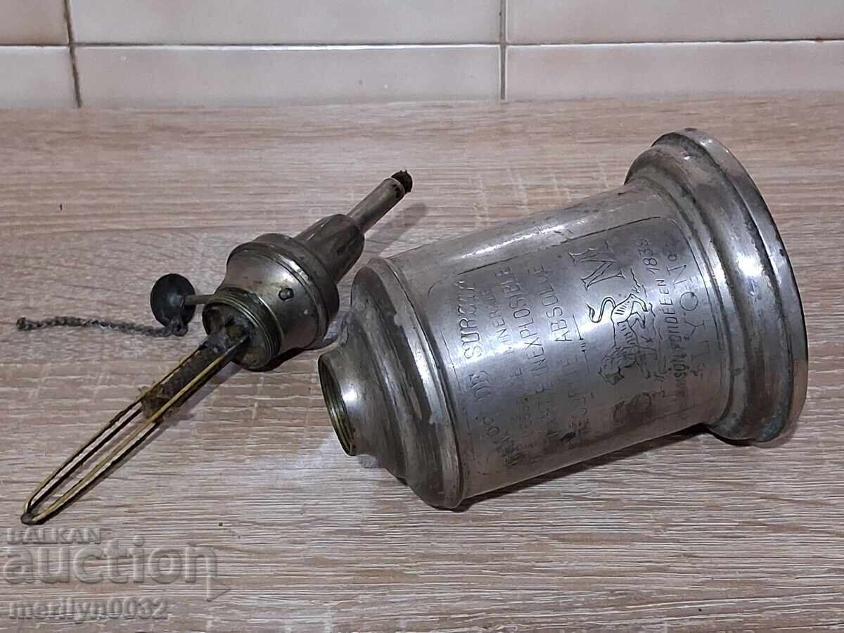 Παλιά φανάρι λάμπα κηροζίνης Dietmar Αυστρία - 6