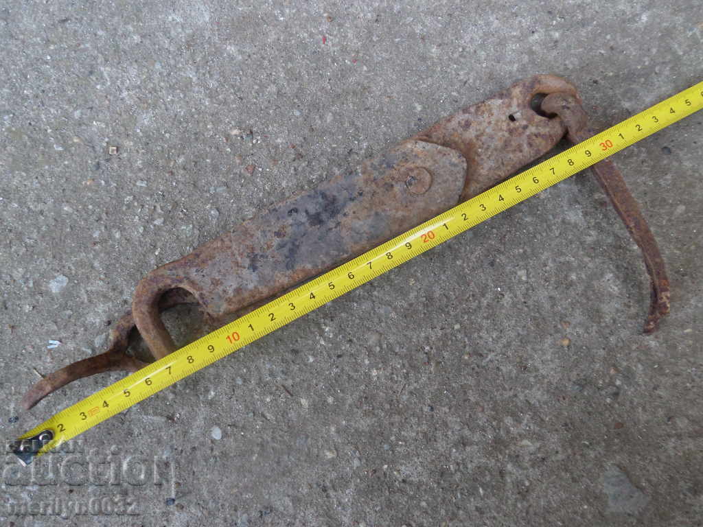 An old wrought-iron latch, a lock, a latch for the old gate with price 43.00 BGN | € 21.99 An old wrought-iron latch, a lock, a latch for the old gate with price 43.00 BGN | € 21.99