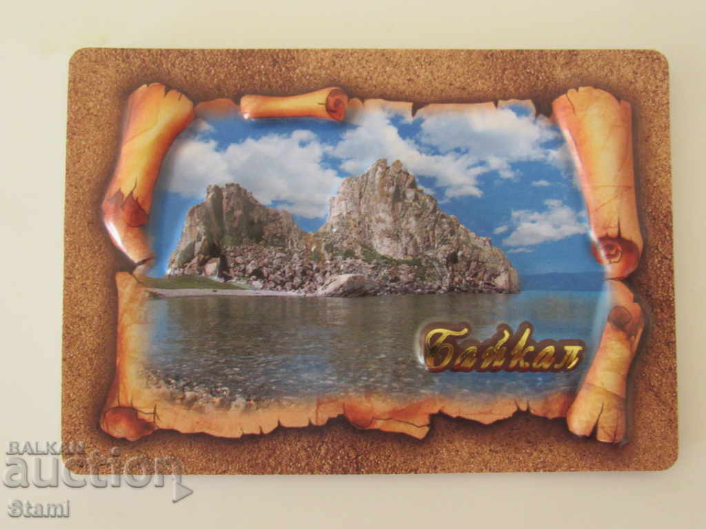 Auction Authentic 3D magnet from Lake Baikal, Russia-series-1 Auction Authentic 3D magnet from Lake Baikal, Russia-series-1