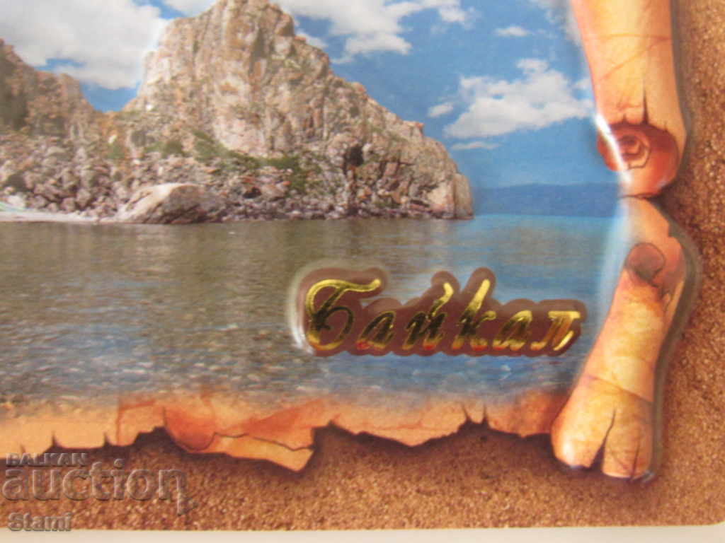 Authentic 3D magnet from Lake Baikal, Russia-series-1 - 5 Authentic 3D magnet from Lake Baikal, Russia-series-1 - 5