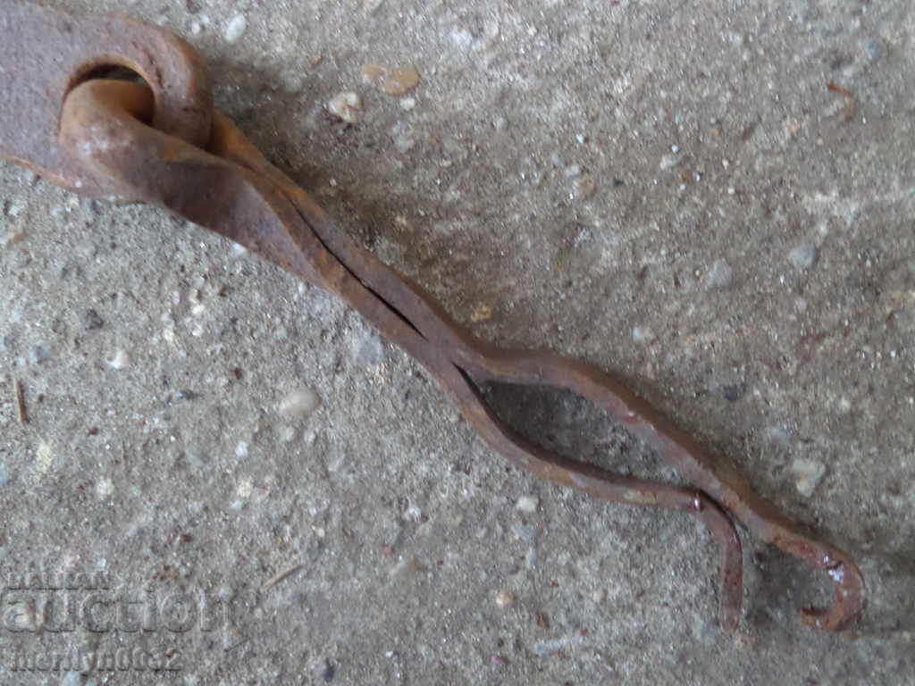 Αντίκες σφυρήλατο σύρτη, κλειδαριά, προσδεθούμε παλιά πύλη - 6 Αντίκες σφυρήλατο σύρτη, κλειδαριά, προσδεθούμε παλιά πύλη - 6