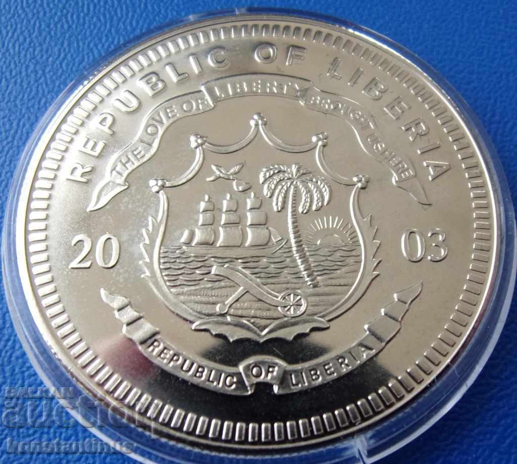 Либерия  5  Долар  2004  UNC с цена € 12.78 | 25.00 лв.