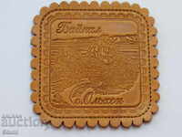 Authentic embossed magnet from Lake Baikal, Russia-7 series