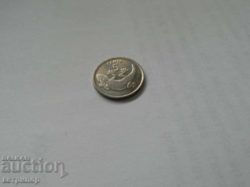 5 цента Кирибати 1979г