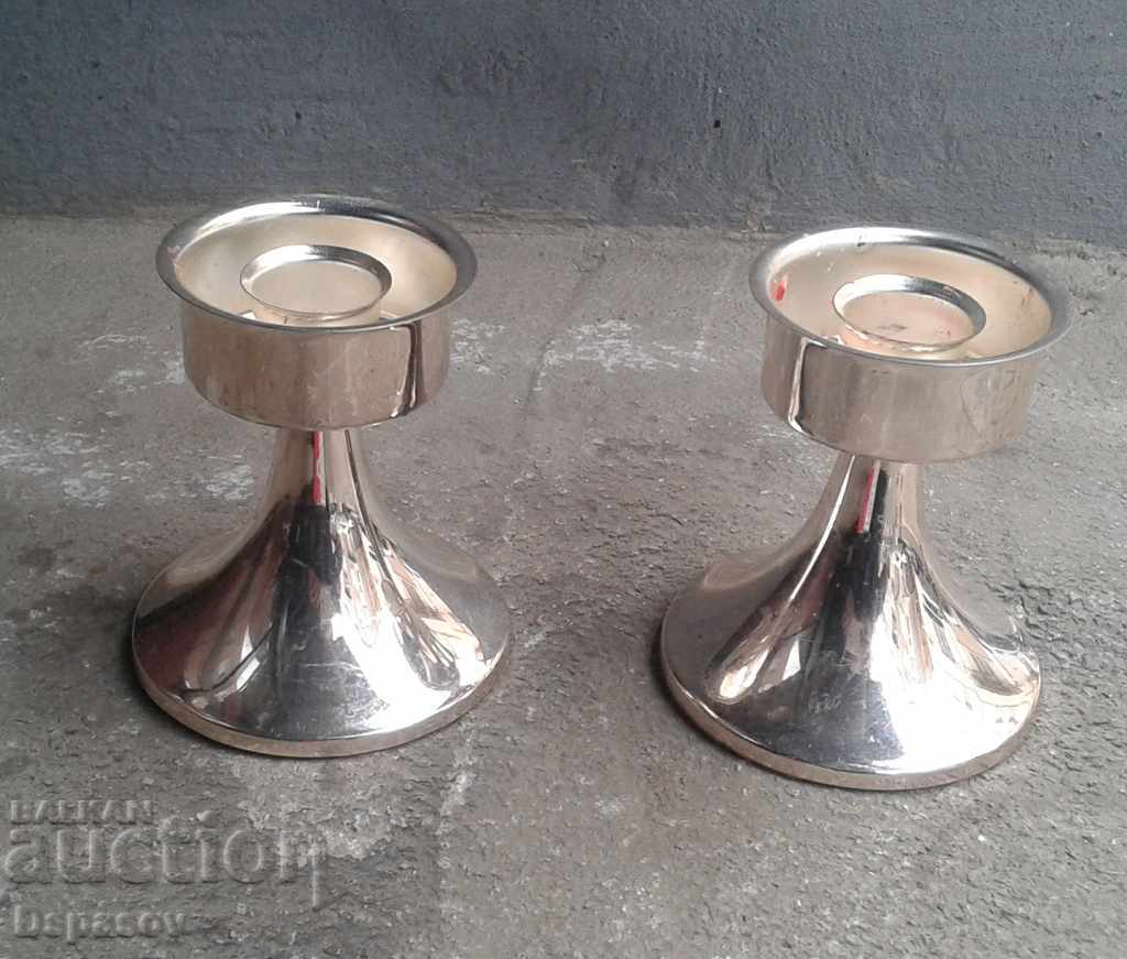 Two Small Candle Holders BMF Started Germany