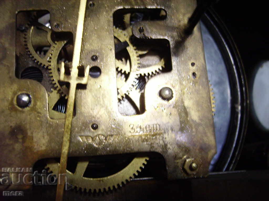 Livrarea dulap de perete antic ceas german