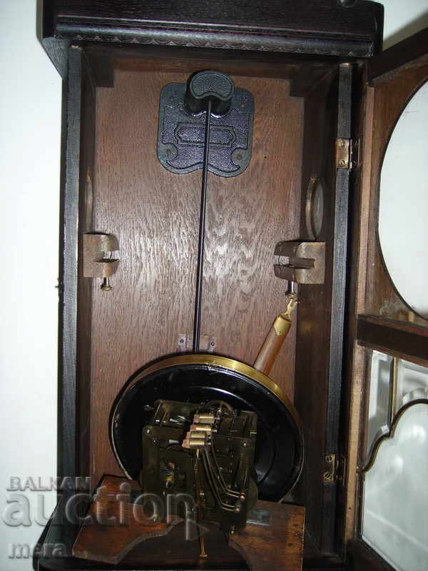 dulap de perete antic ceas german - 5