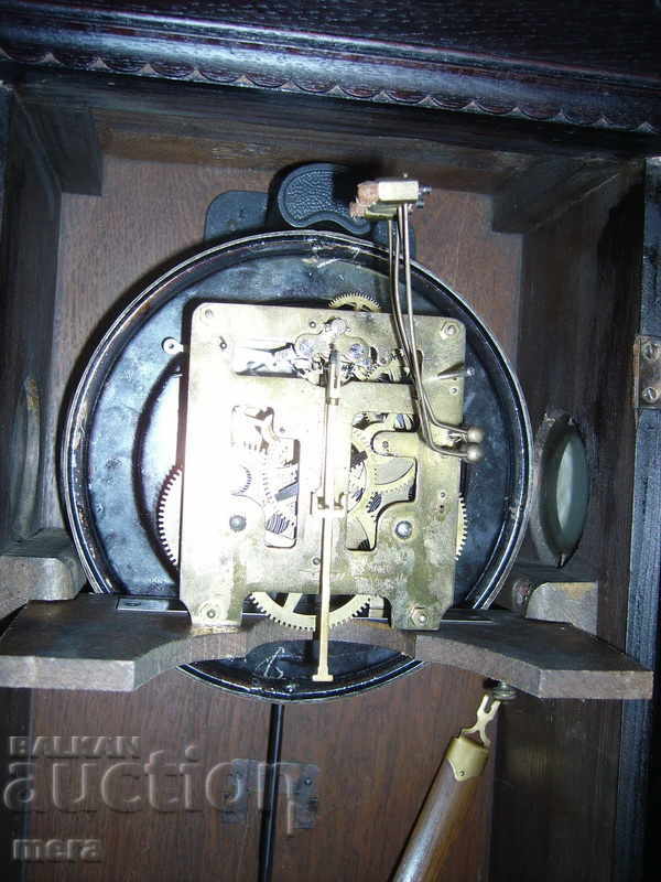 dulap de perete antic ceas german - 6