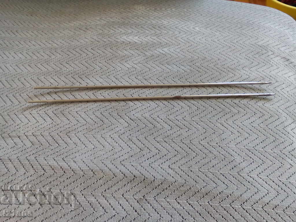 Old knitting needles