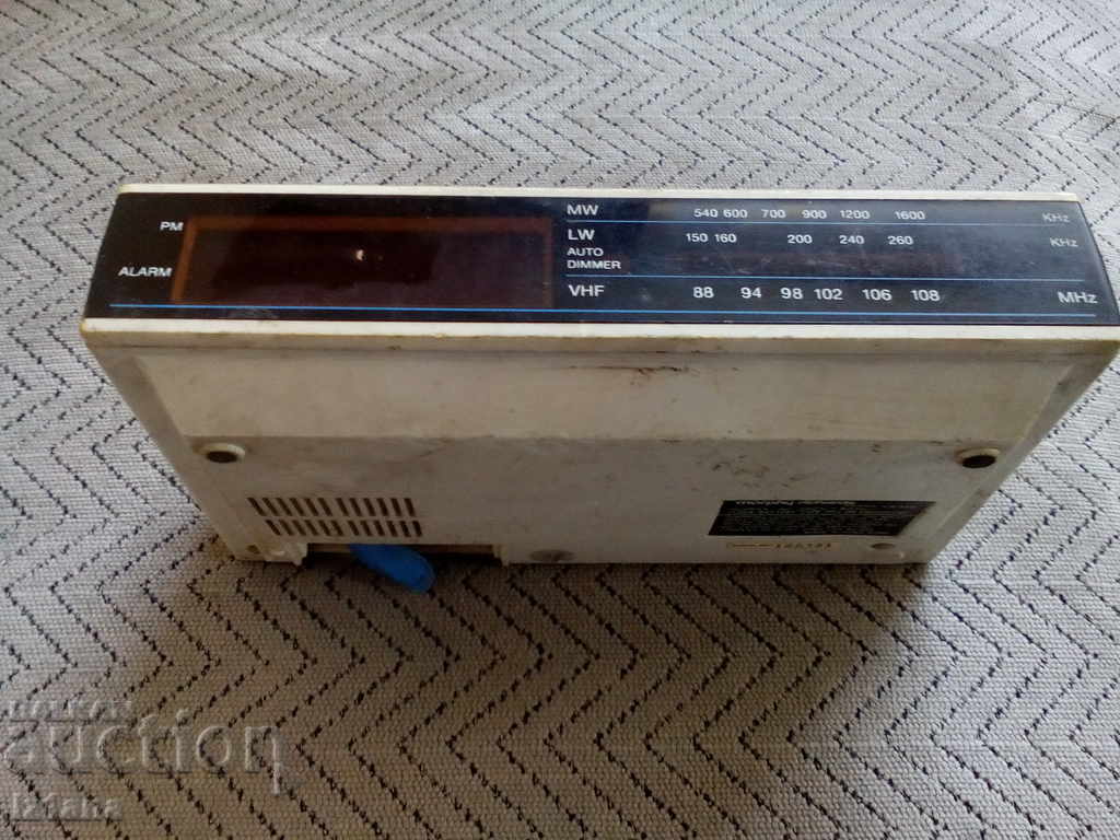Auction Radio clock MORPHY RICHARDS Auction Radio clock MORPHY RICHARDS