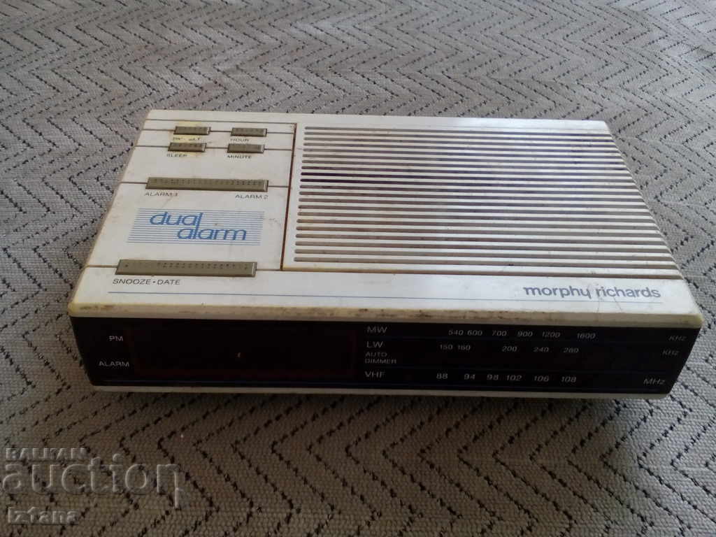 Radio clock MORPHY RICHARDS Radio clock MORPHY RICHARDS