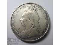 18 пиастъра сребро Кипър 1901  - сребърна монета рядка №3