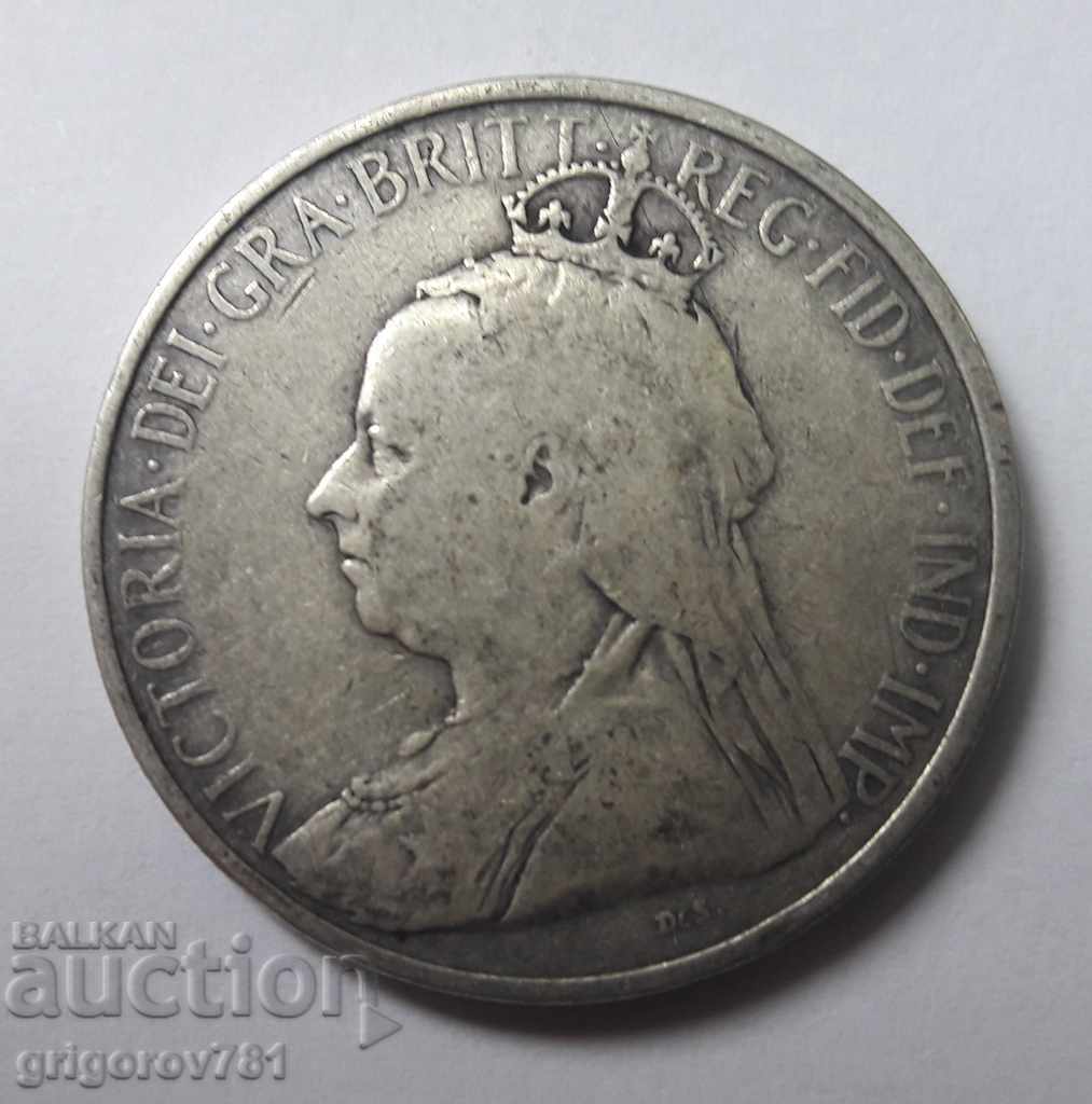 18 пиастъра сребро Кипър 1901  - сребърна монета рядка №4