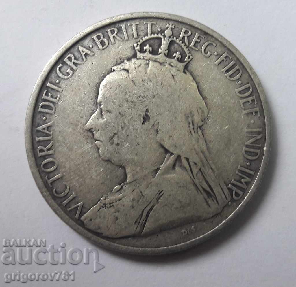 18 пиастъра сребро Кипър 1901  - сребърна монета рядка №7