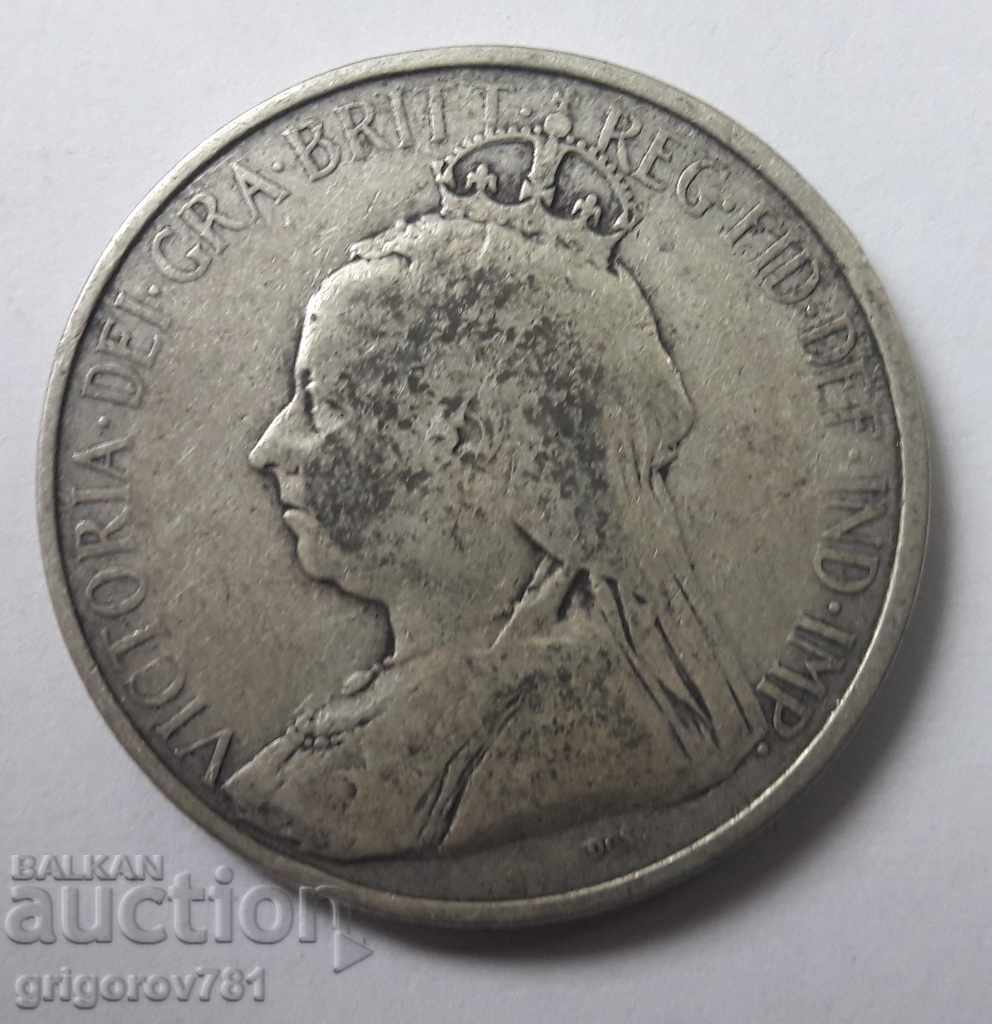 18 пиастъра сребро Кипър 1901  - сребърна монета рядка №8