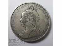 18 пиастъра сребро Кипър 1901  - сребърна монета рядка №8