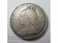 18 пиастъра сребро Кипър 1901  - сребърна монета рядка №10
