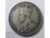 18 пиастъра сребро Кипър 1921  - сребърна монета рядка №9