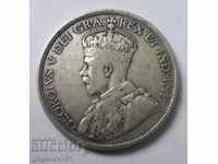 18 пиастъра сребро Кипър 1921  - сребърна монета рядка №10