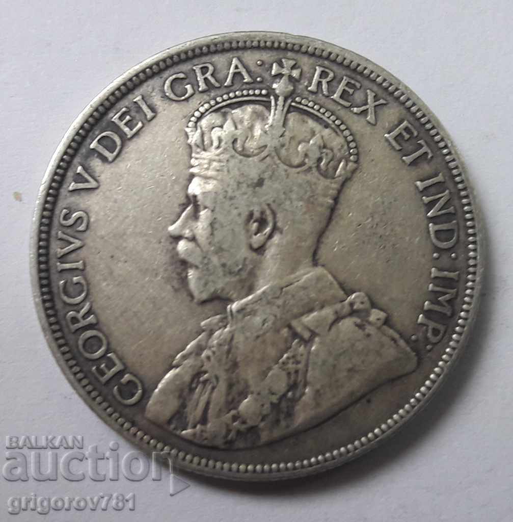 18 пиастъра сребро Кипър 1921  - сребърна монета рядка №12