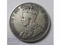 18 пиастъра сребро Кипър 1921  - сребърна монета рядка №13