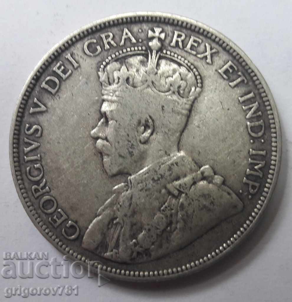18 пиастъра сребро Кипър 1921  - сребърна монета рядка №16