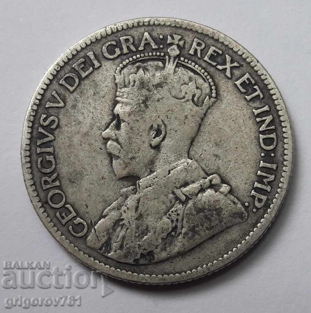 9 пиастъра сребро Кипър 1921  - сребърна монета рядка №5