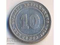 Στενά setlements 10 σεντς 1918