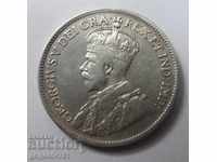 9 Piaștrii argint 1919 Cipru - o monedă de argint rară №1