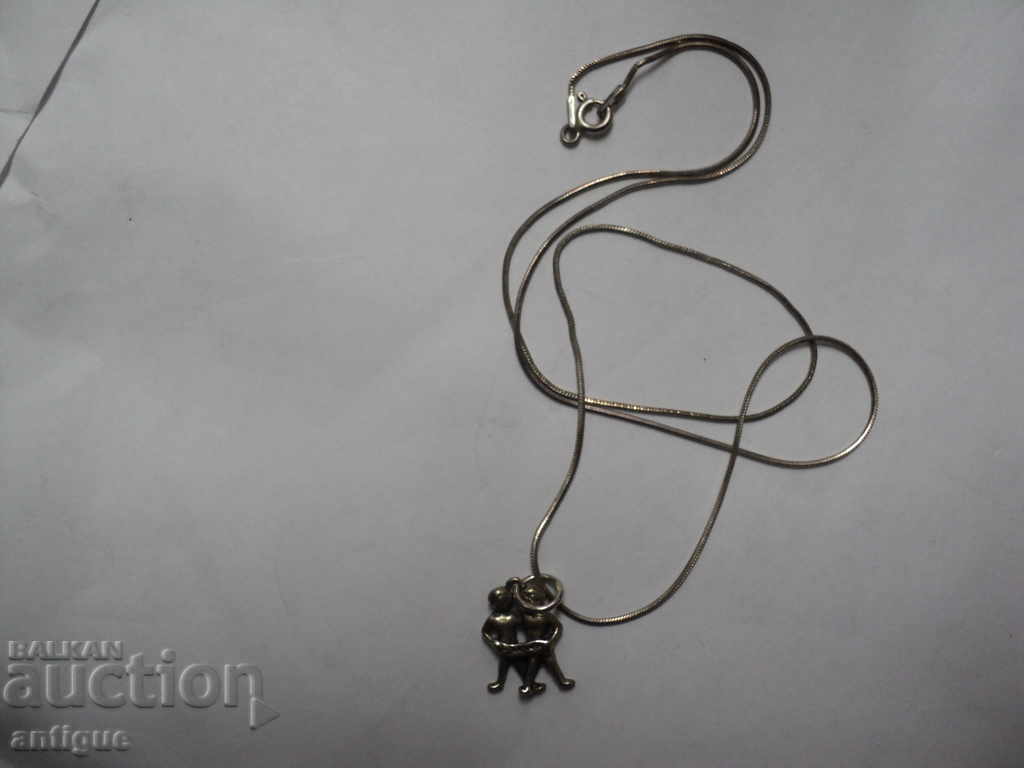 ασημένια αλυσίδα ασημένια αλυσίδα