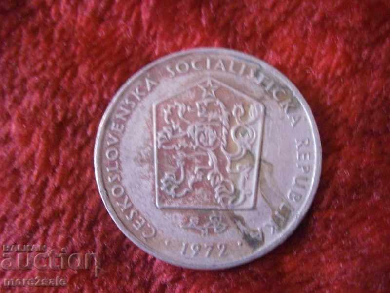 2 CRONES CHESHLOVAKIA 1972 THE COIN with price 0.40 BGN | € 0.20 2 CRONES CHESHLOVAKIA 1972 THE COIN with price 0.40 BGN | € 0.20