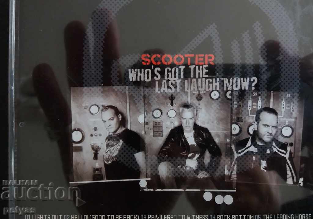 Auction CD -Scooter Whos Got the Last Laugh Now? - rock MUSIC Auction CD -Scooter Whos Got the Last Laugh Now? - rock MUSIC